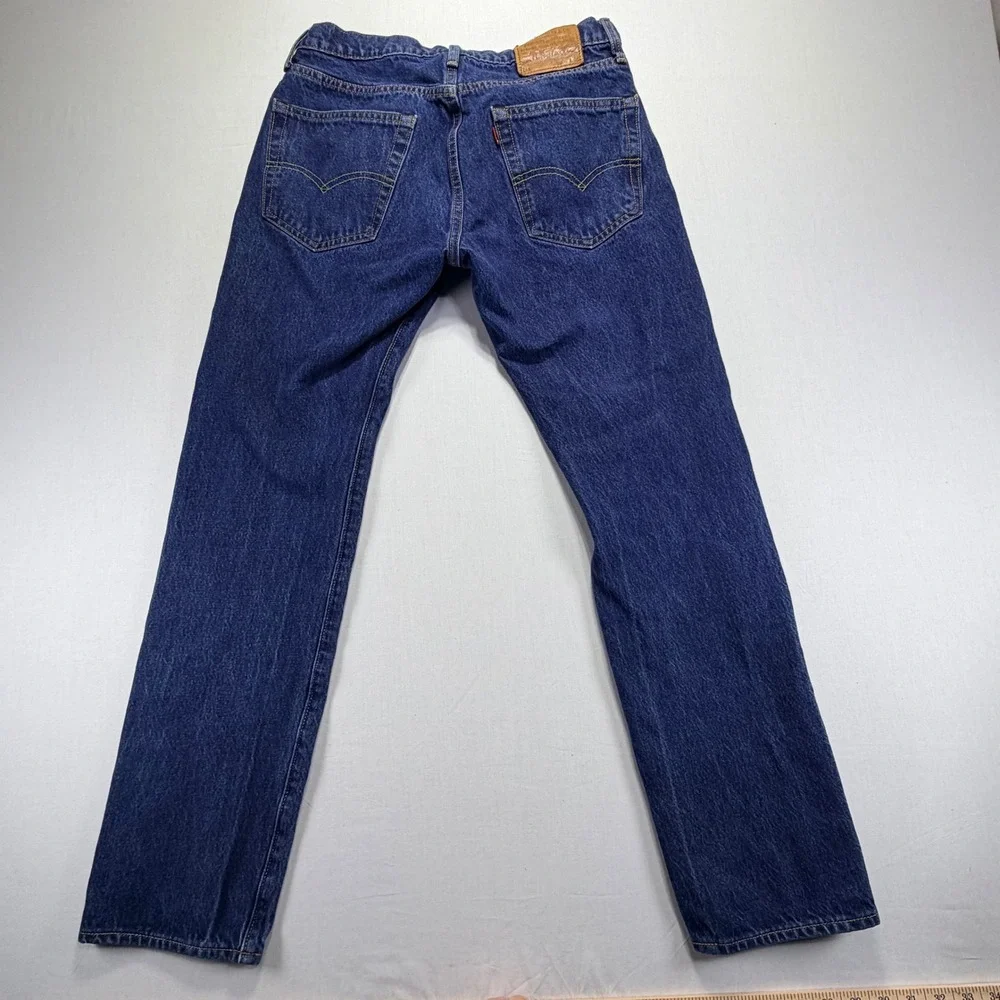 Levi's 502 Original Fit Dark Wash Denim Jeans Mens Size‎ W30 L32